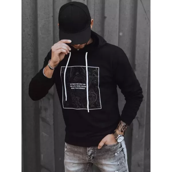  Pánska mikina DSTREET bx5467 čierna 