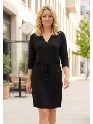 Dámske šaty ALTISPORT ANIKA ČIERNA