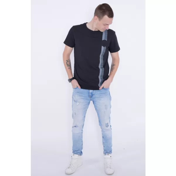  Pánske tričko KIXMI PABLO ČIERNA 