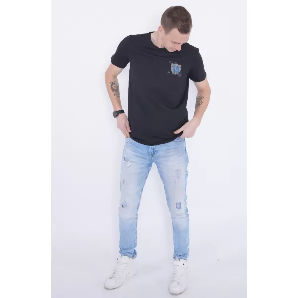  Pánske tričko KIXMI PHIL ČIERNA 