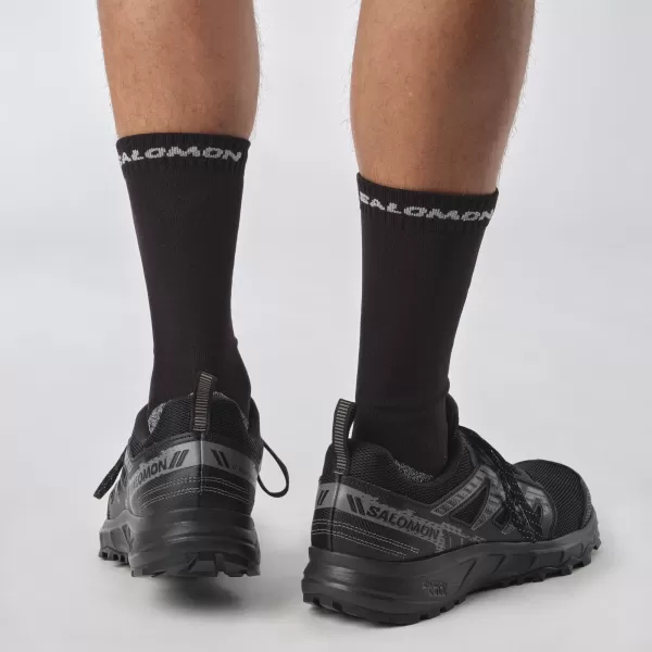  Pánske topánky SALOMON WANDER L47152500 ČIERNA/CÍNOVÁ/MRAZIVO ŠEDÁ 