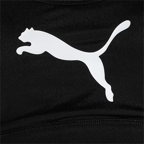  Dámska podprsenka PUMA MID IMPACT 4KEEPS GRAPHIC BRA PM 520306-90 BLACK 