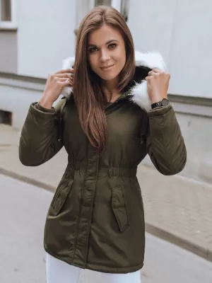Dámska jarná bundička DSTREET TY2329 ZELENÁ