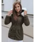 Dámska jarná bundička DSTREET TY2329 ZELENÁ
