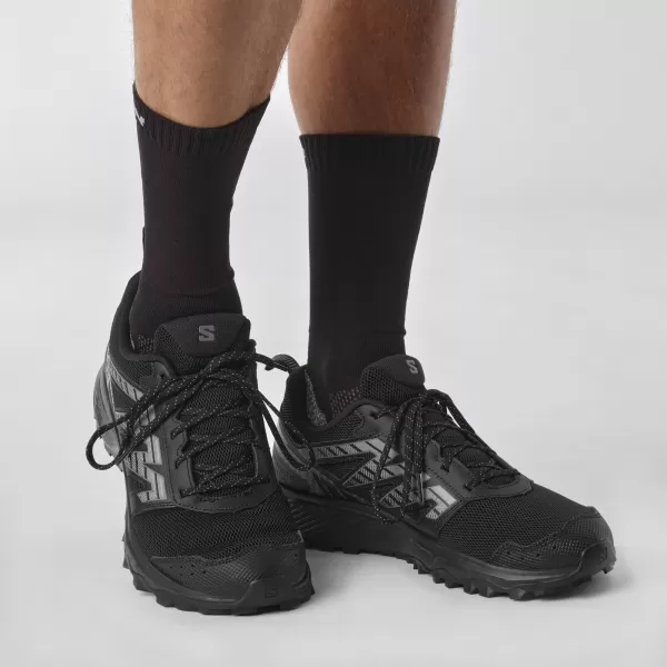  Pánske topánky SALOMON WANDER L47152500 ČIERNA/CÍNOVÁ/MRAZIVO ŠEDÁ 