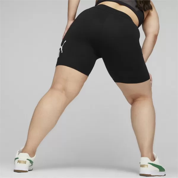  Dámske legíny PUMA ESS 7 LOGO SHORT LEGGINGS 848347-01 BLACK 