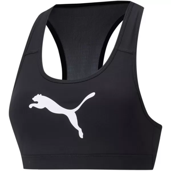  Dámska podprsenka PUMA MID IMPACT 4KEEPS GRAPHIC BRA PM 520306-90 BLACK 