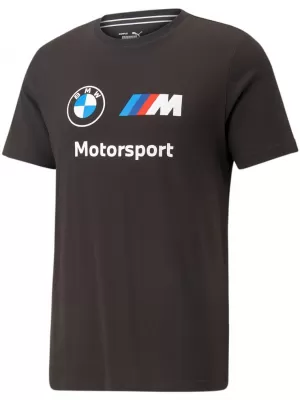 Pánske tričko PUMA BMW MMS ESS LOGO TEE 538148-01 BLACK
