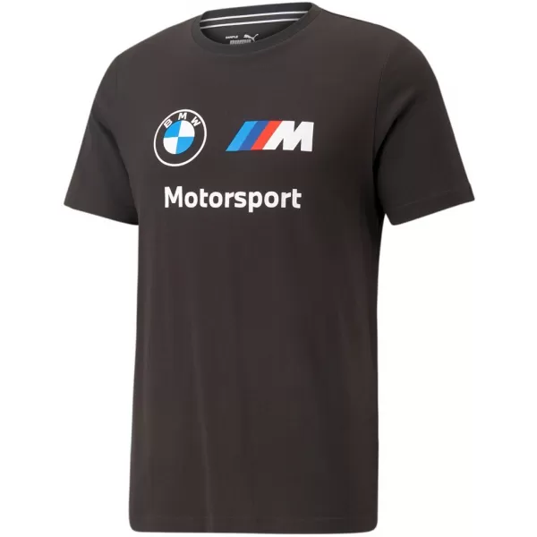  Pánske tričko PUMA BMW MMS ESS LOGO TEE 538148-01 BLACK 
