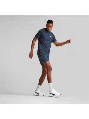 Pánske šortky PUMA ESS+ TAPE WOVEN SHORTS 849043-16 BLUE