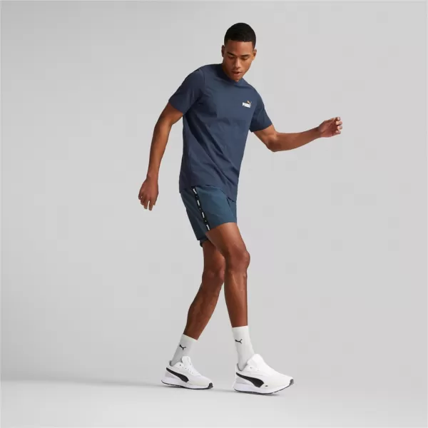  Pánske šortky PUMA ESS+ TAPE WOVEN SHORTS 849043-16 BLUE 