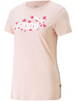 Dámske tričko PUMA ESS+ ANIMAL TEE 673687-66 PINK