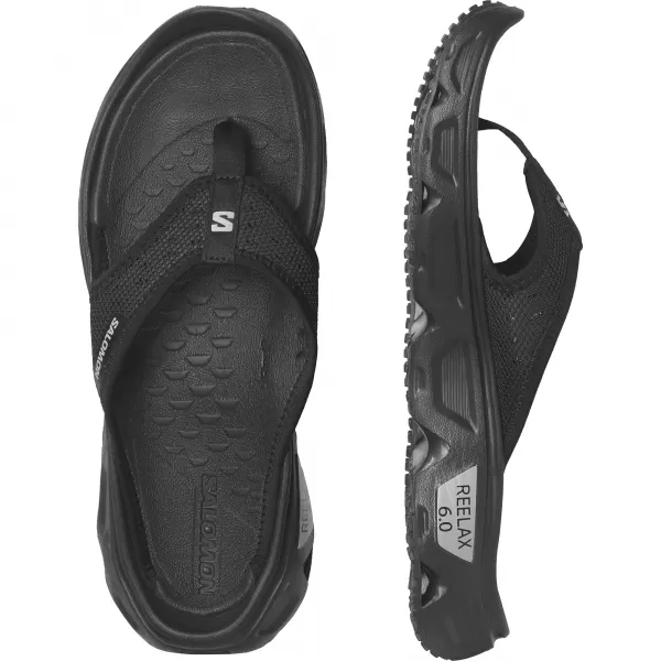  Dámske šľapky SALOMON REELAX BREAK 6.0 L47111200 ČIERNA/ČIERNA/ZLIATINA 