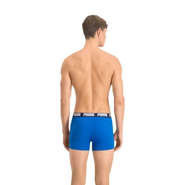  Pánske boxerky PUMA BASIC BOXER 2P 88886960 TRUE BLUE 