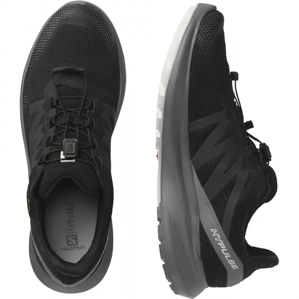  Pánske topánky SALOMON HYPULSE GORE-TEX L41595900 ČIERNA/TICHÝ ODTIEŇ/MESAČNÁ SKALA 