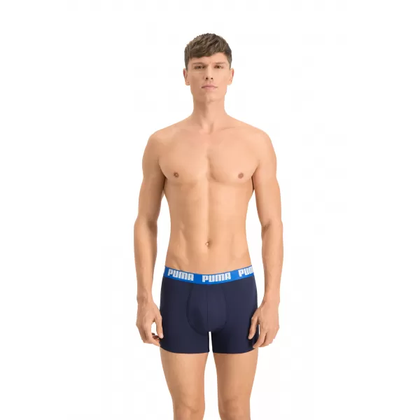  Pánske boxerky PUMA BASIC BOXER 2P 88886960 TRUE BLUE 
