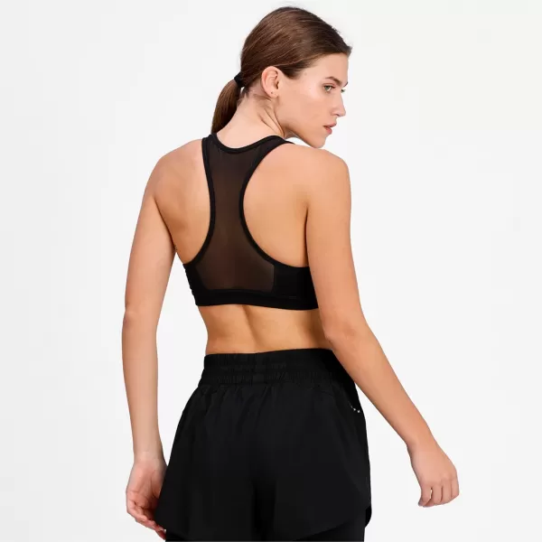  Dámska podprsenka PUMA MID IMPACT 4KEEPS GRAPHIC BRA PM 520306-91 BLACK 