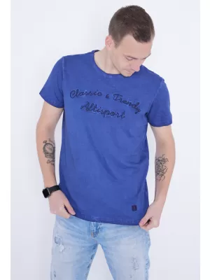 Pánske tričko ALTISPORT ANDREW MODRÁ