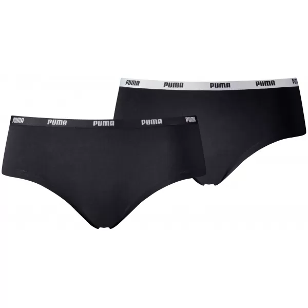  Dámske nohavičky PUMA WOMEN HIPSTER 2P PACK 90785203 BLACK 