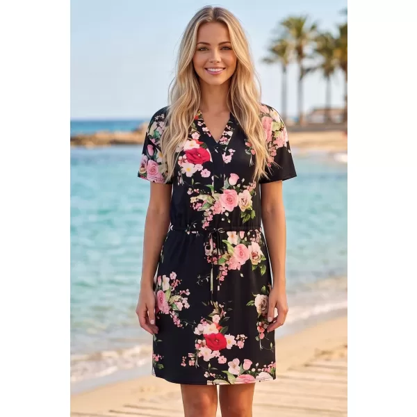  Dámske šaty KIXMI POLLY ČIERNA 
