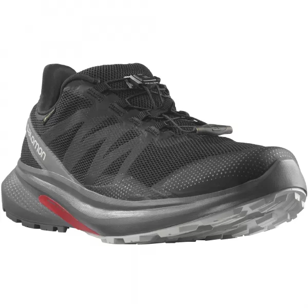  Pánske topánky SALOMON HYPULSE GORE-TEX L41595900 ČIERNA/TICHÝ ODTIEŇ/MESAČNÁ SKALA 