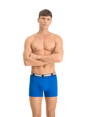 Pánske boxerky PUMA BASIC BOXER 2P 88886960 TRUE BLUE