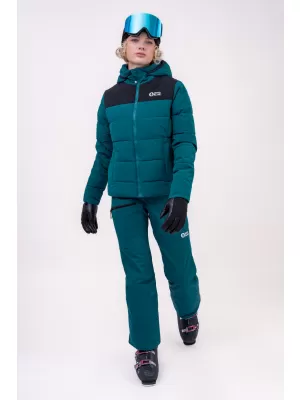 Dámske lyžiarske nohavice NORDBLANC SNOWBALL NBWP7769 zelená
