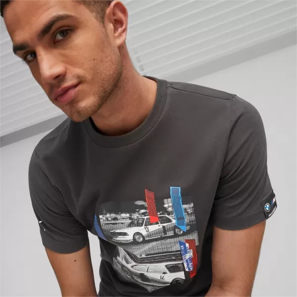  Pánske tričko PUMA BMW MMS CAR GRAPHIC TEE 538140-01 BLACK 