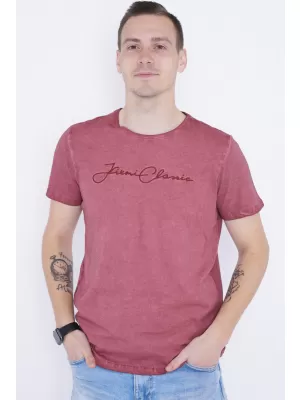 Pánske tričko KIXMI PATRIC VÍNOVÁ