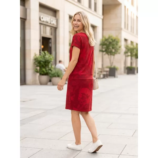  Dámske šaty SAM 73 CORVUS WZ 830 červená 