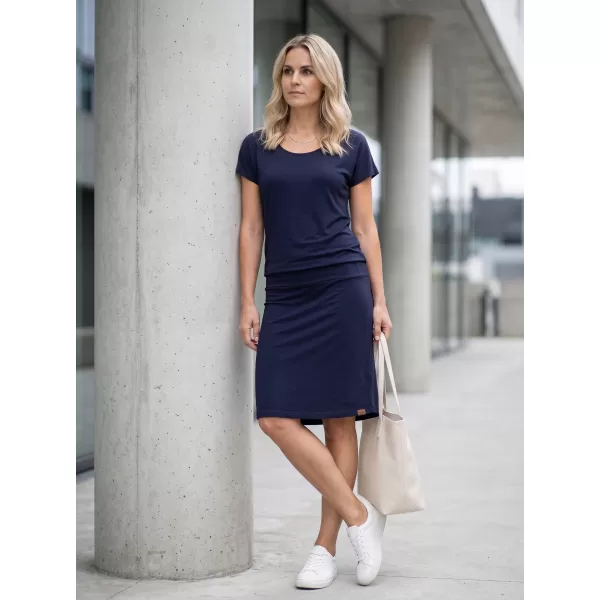  Dámske šaty SAM 73 DEE WZ 835 TMAVÁ modrá 