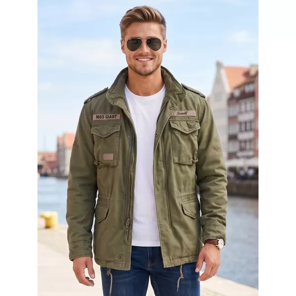  Pánska bunda BRANDIT M-65 GIANT BD3101 OLIVOVÝ 