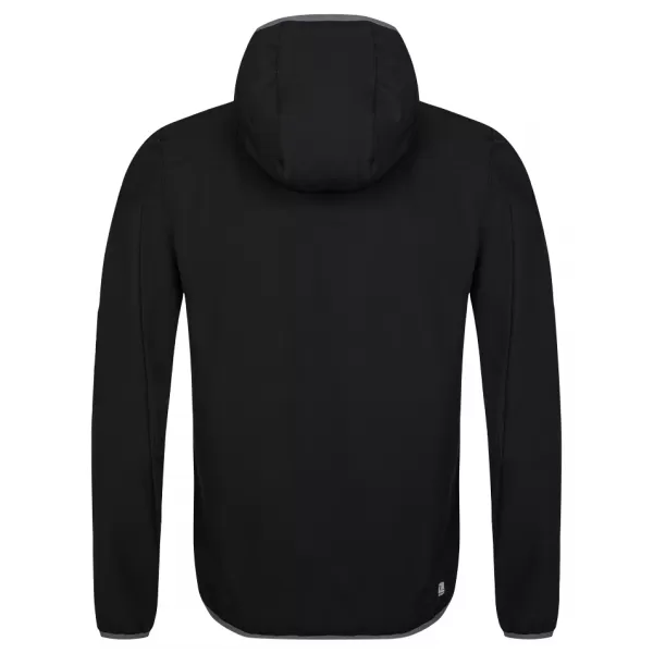  Pánska softshellová bunda LOAP URAL SFM2304 ČIERNA / ŠEDÁ 