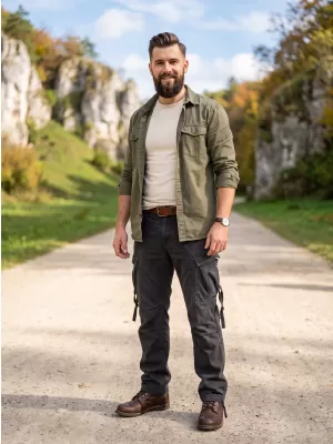 Pánske nohavice BRANDIT M-65 VINTAGE ČIERNA
