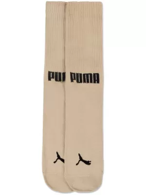 Pánske ponožky PUMA MEN FRONT LOGO CREW 2P 938010-03 BEIGE