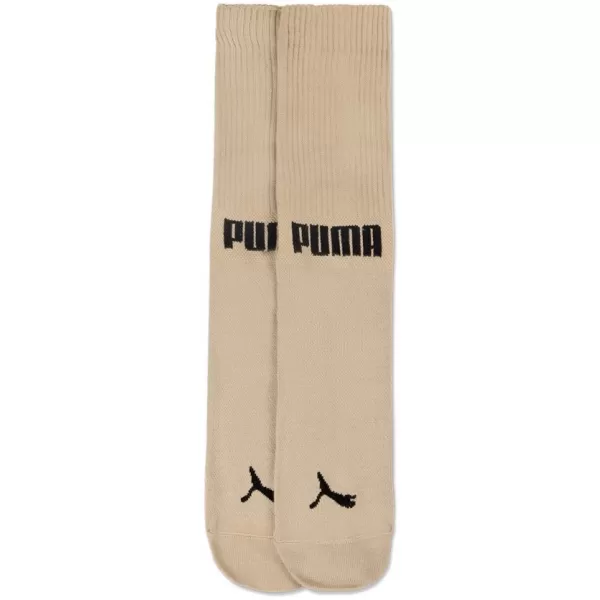  Pánske ponožky PUMA MEN FRONT LOGO CREW 2P 938010-03 BEIGE 