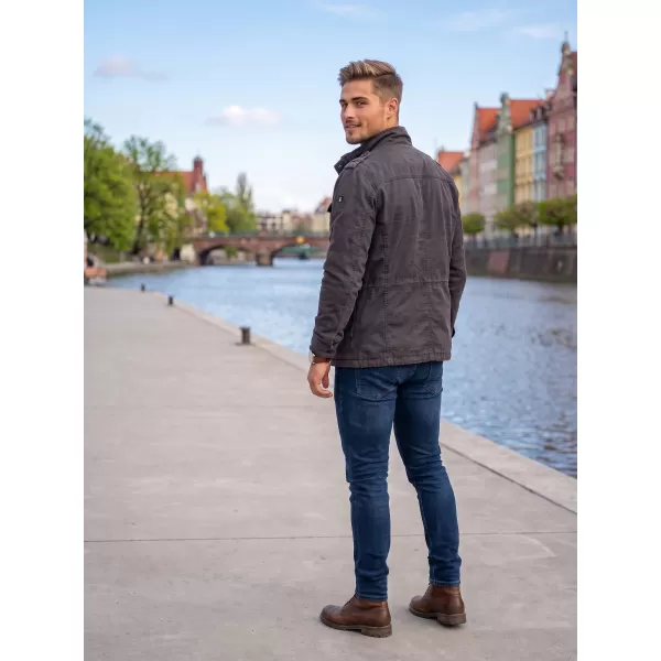  Pánska bunda brandinit Britannia BLACK 