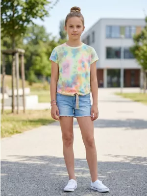 Detské tričko SAM 73 AURIGA KT 518 FAREBNÁ