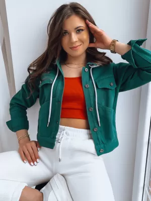 Dámska jarná bundička DSTREET MAGNOLIA TY3519 ZELENÁ