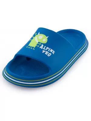Detské papuče alpiny pre Larino Kbta375 BLUE