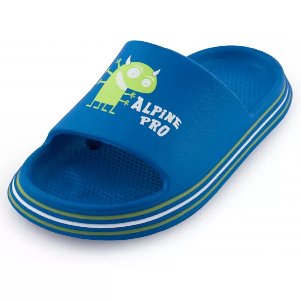  Detské papuče alpiny pre Larino Kbta375 BLUE 