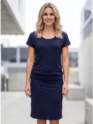 Dámske šaty SAM 73 DEE WZ 835 TMAVÁ modrá