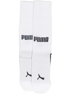 Pánske ponožky PUMA MEN FRONT LOGO CREW 2P 938010-02 WHITE