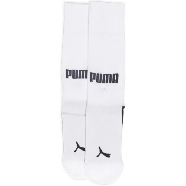  Pánske ponožky PUMA MEN FRONT LOGO CREW 2P 938010-02 WHITE 