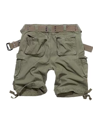 Pánske šortky BRANDIT SAVAGE VINTAGE CARGO OLIVOVÝ