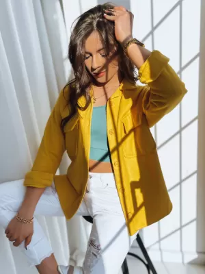 Dámska jarná bundička DSTREET SUNSET TY3507 JANTÁROVÁ