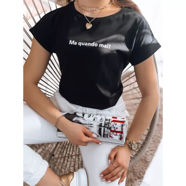  Dámska t -shirt DSTREET ry2109 čierna 