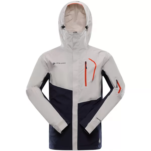  Pánska bunda ALPINE PRO IMPEC MJCA593 BÉŽOVÁ 
