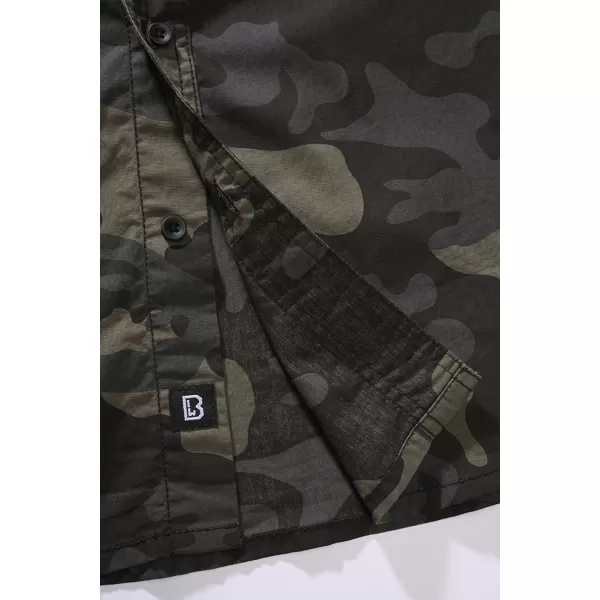  Pánska košeľa Brandit Roadstar BD4012 Dark Camouflage 