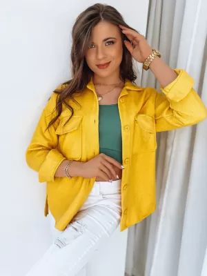 Dámska jarná bundička DSTREET SUNSET TY3507 JANTÁROVÁ